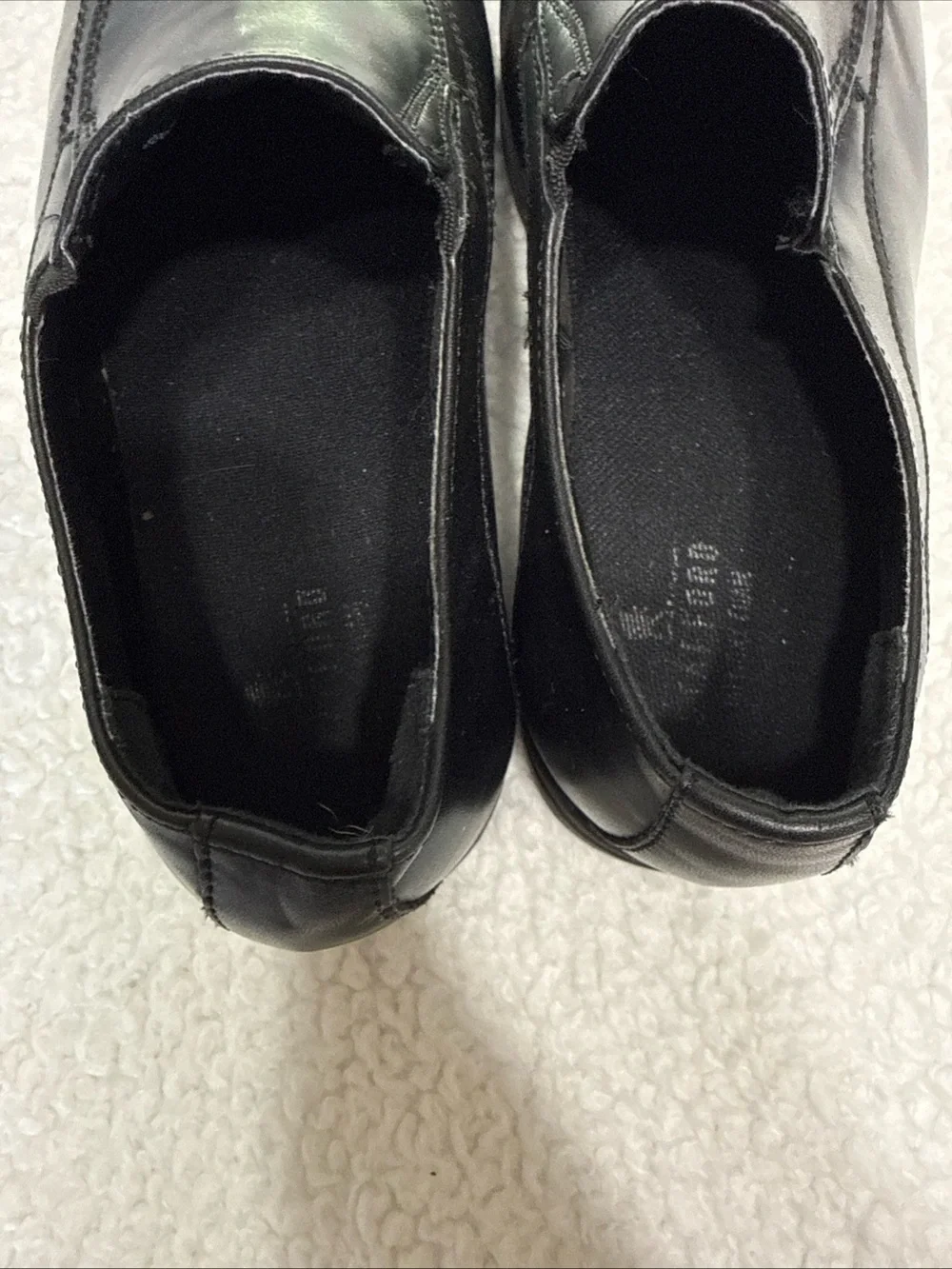 Stafford Boys Black Size 5 M Slip On Black Dress Shoes Dash jr 624-2001